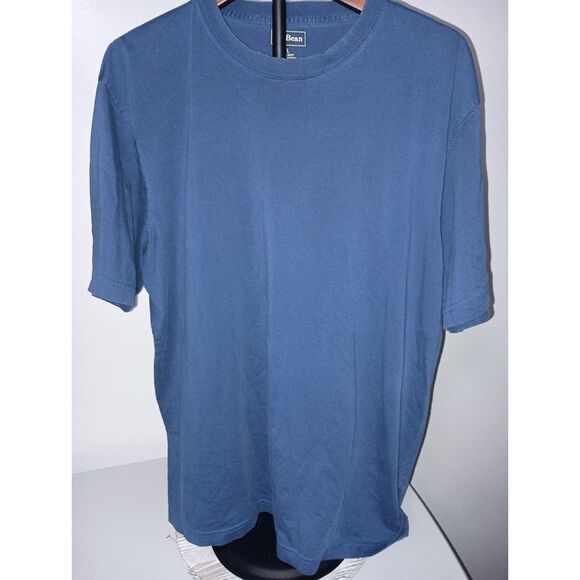 EDDIE BAUER & LL BEAN: Round-Neck T-Shirts (Two), Men's Size L - Picture 4 of 7
